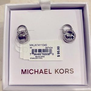 MK Lock earrings Michael Kors